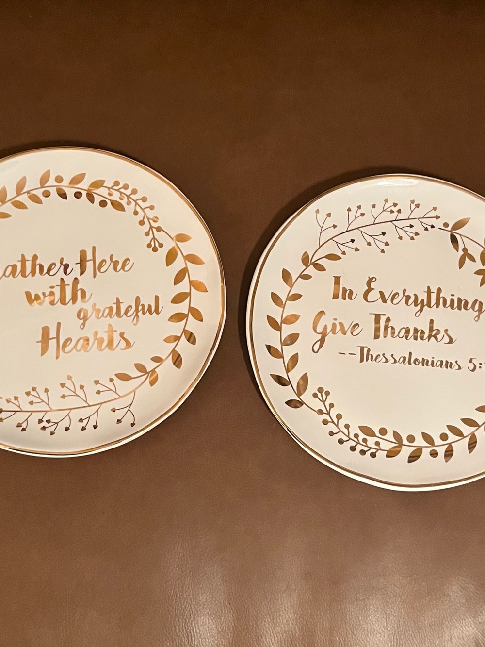 Inspirational Plates - Set of 2